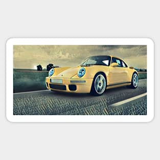 RUF CTR Yellowbird Anniversary Edition Sticker